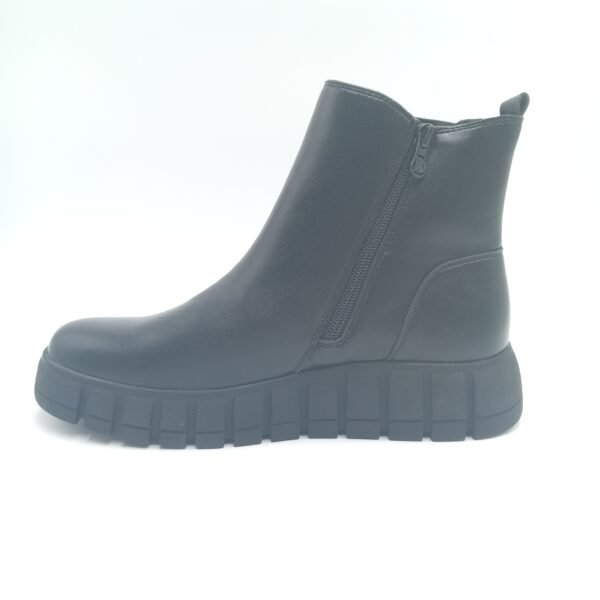 Bottines noires plateforme femme Tom Tailor pointure 39 profil oppose