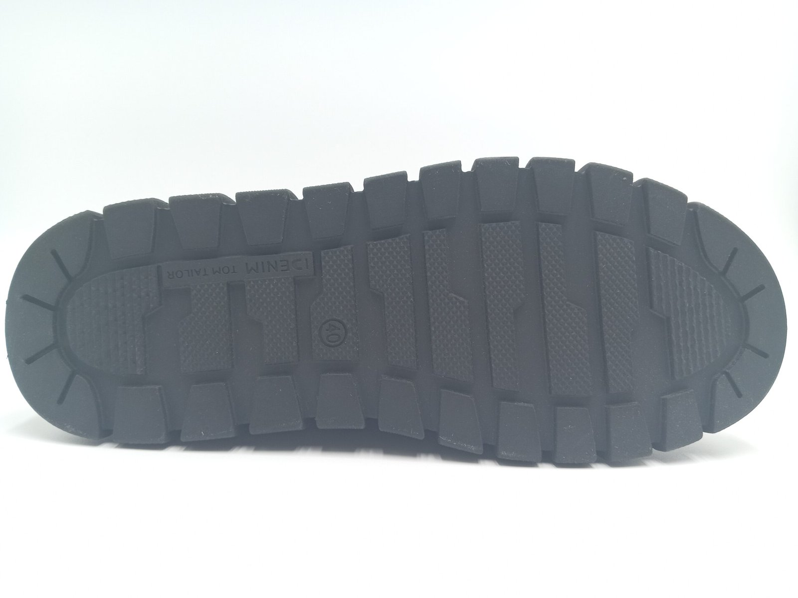 Bottines noires plateforme femme Tom Tailor pointure 39 semelle