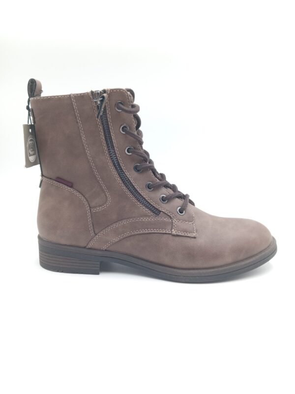 Bottines marron à lacets femme Tamaris pointure 40 profil