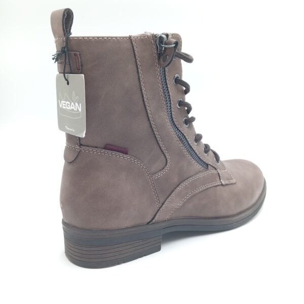 Bottines marron à lacets femme Tamaris pointure 40 arriere droit