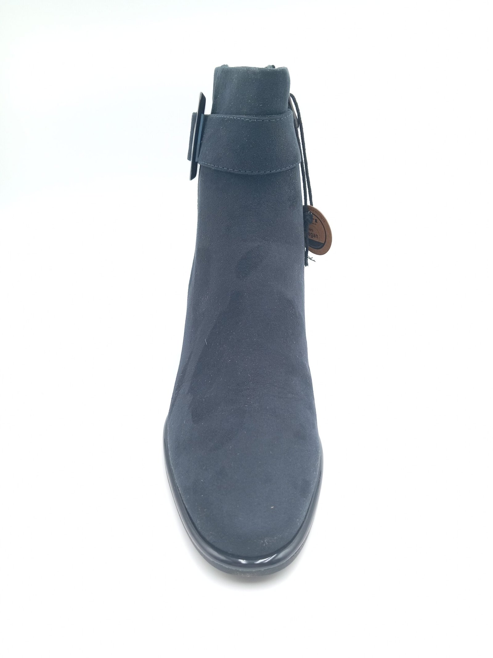 Bottines noires à talon femme Marco Tozzi pointures 38 et 40 dessus
