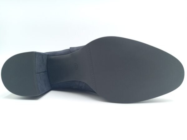 Bottines noires à talon femme Marco Tozzi pointures 38 et 40 semelle