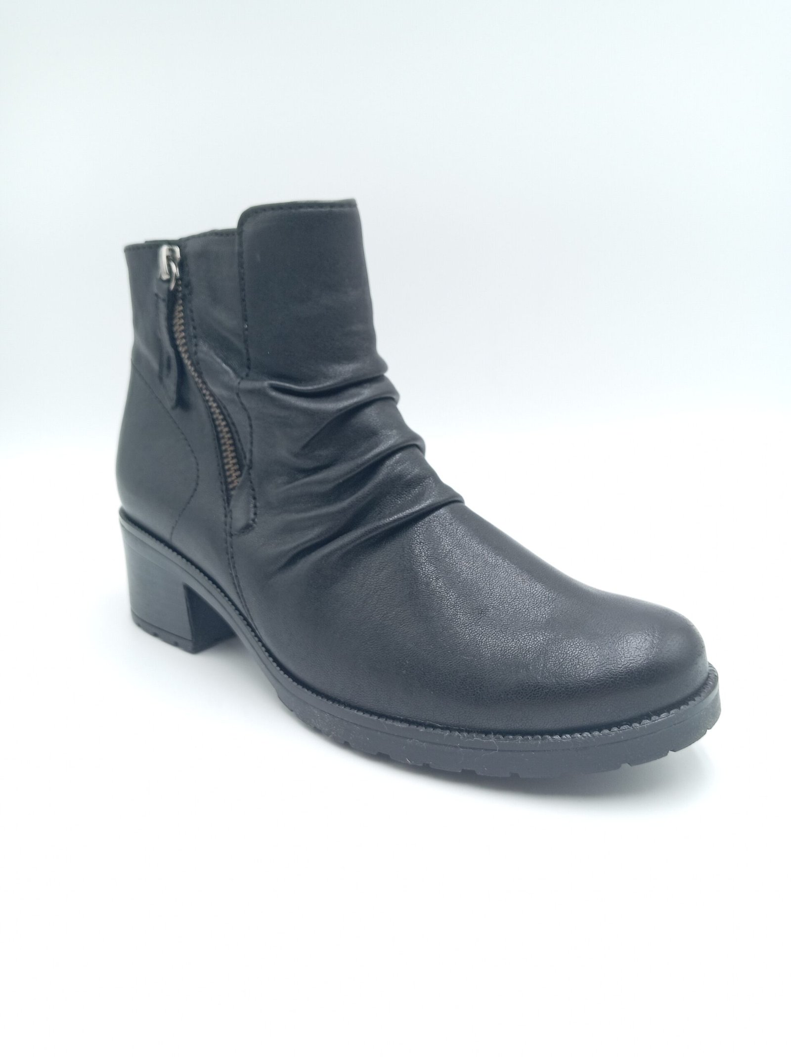 Bottines Gabor cuir noir femme Gabor New Jersey pointures 38 et 39