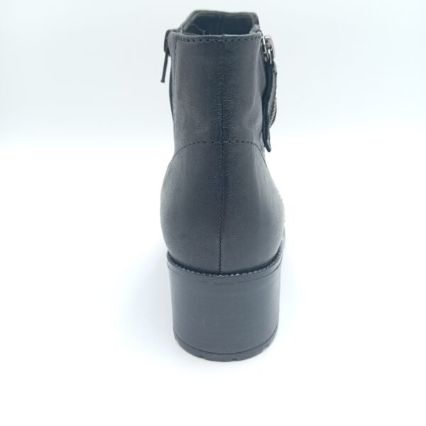 Bottines cuir noir femme Gabor New Jersey pointures 38 et 39 arriere
