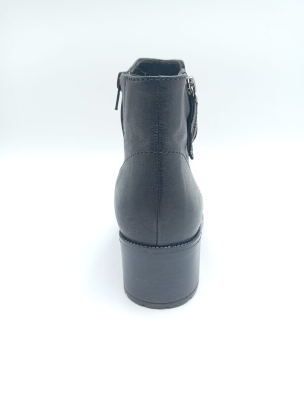 Bottines cuir noir femme Gabor New Jersey pointures 38 et 39 arriere