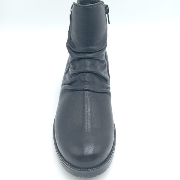 Bottines cuir noir femme Gabor New Jersey pointures 38 et 39 dessus