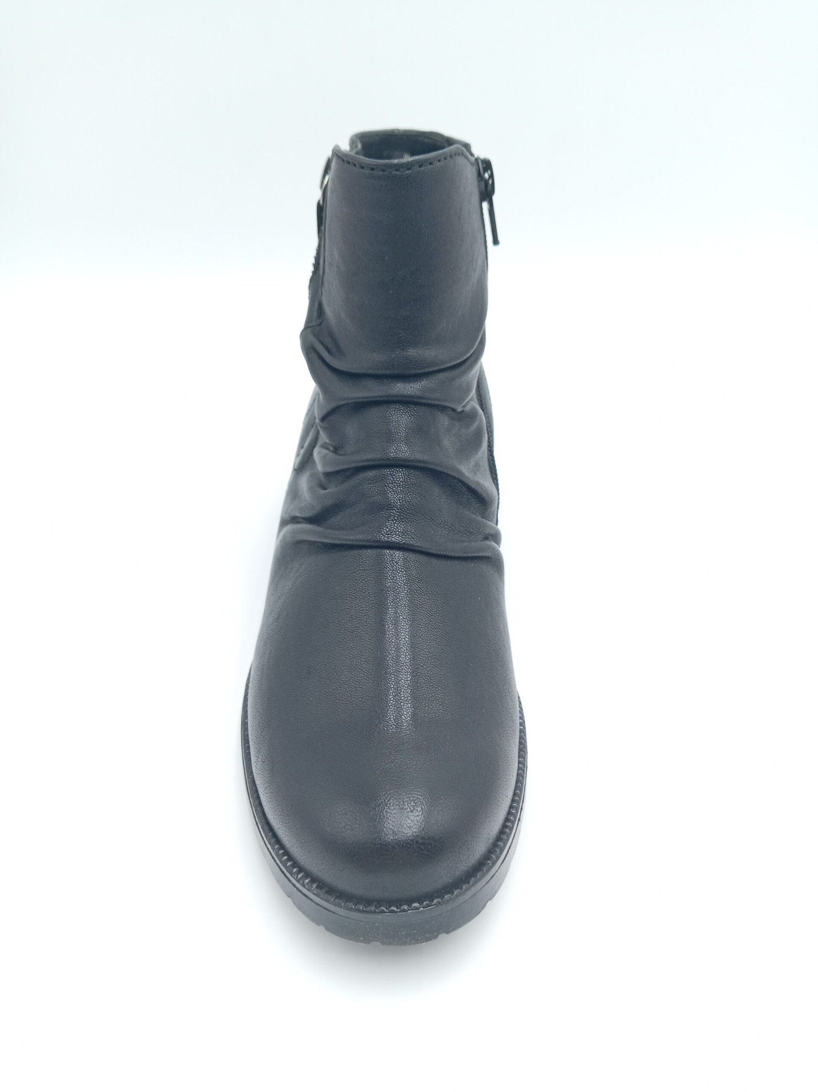 Bottines cuir noir femme Gabor New Jersey pointures 38 et 39 dessus