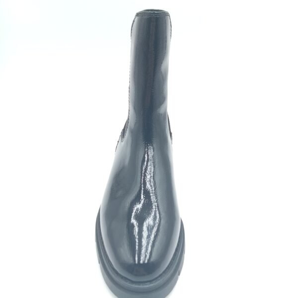 Bottines noires vernies femme Tamaris pointure 39 dessus