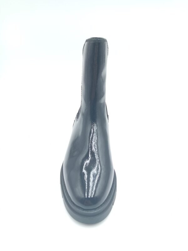 Bottines noires vernies femme Tamaris pointure 39 dessus