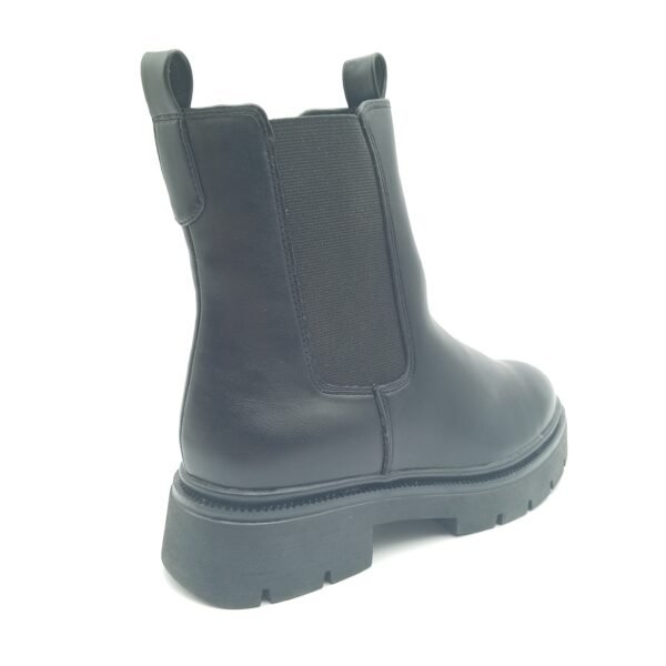 Bottines noires plateforme femme Marco Tozzi pointure 39 arrière droit
