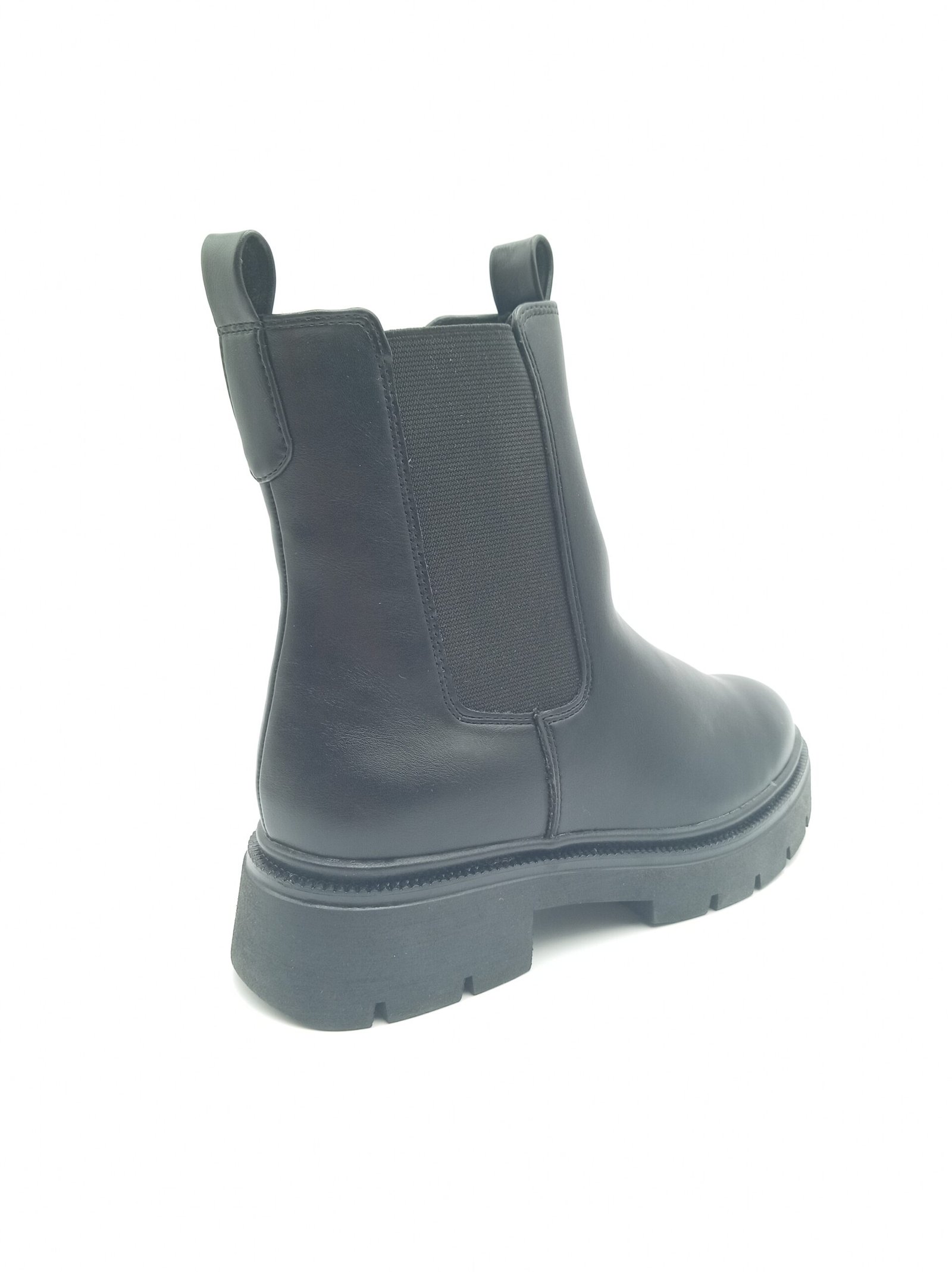 Bottines noires plateforme femme Marco Tozzi pointure 39 arrière droit