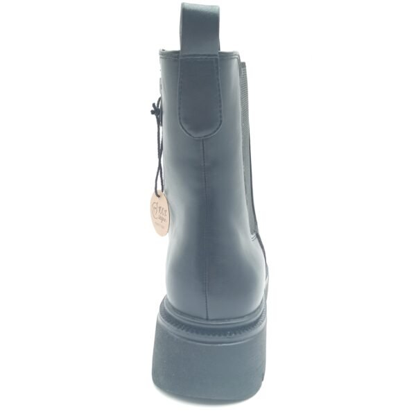 Bottines noires plateforme femme Marco Tozzi pointure 39 arrière