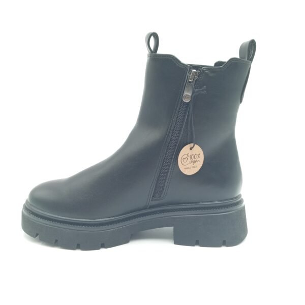 Bottines noires plateforme femme Marco Tozzi pointure 39 profil opposé