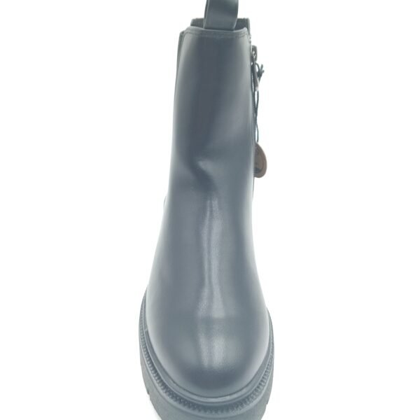 Bottines noires plateforme femme Marco Tozzi pointure 39 dessus