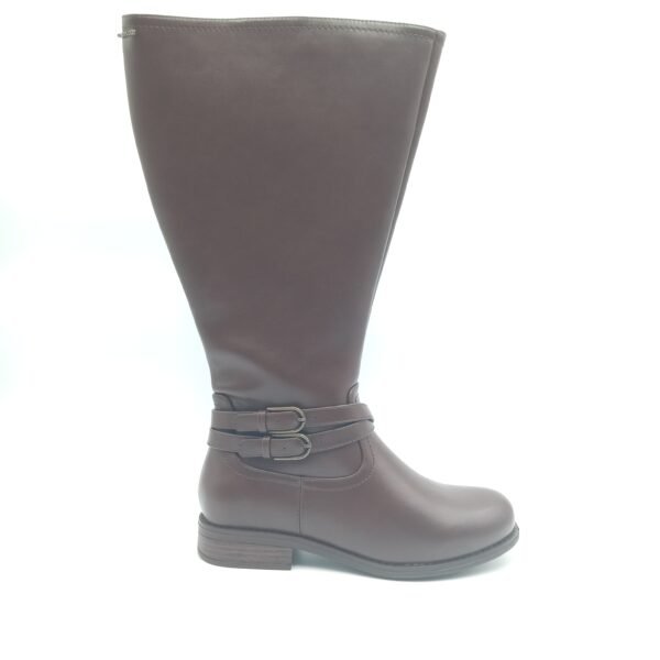 Bottes mollet large femme Gabylou Lyse pointures 40 et 41 3XL profil