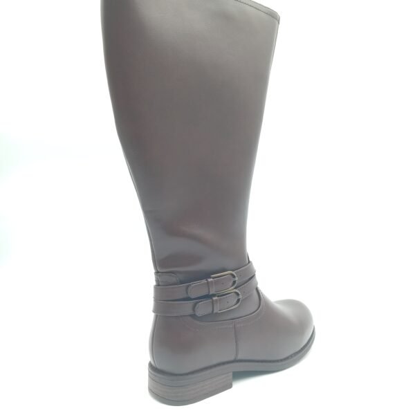 Bottes mollet large femme Gabylou Lyse pointures 40 et 41 3XL arriere droit