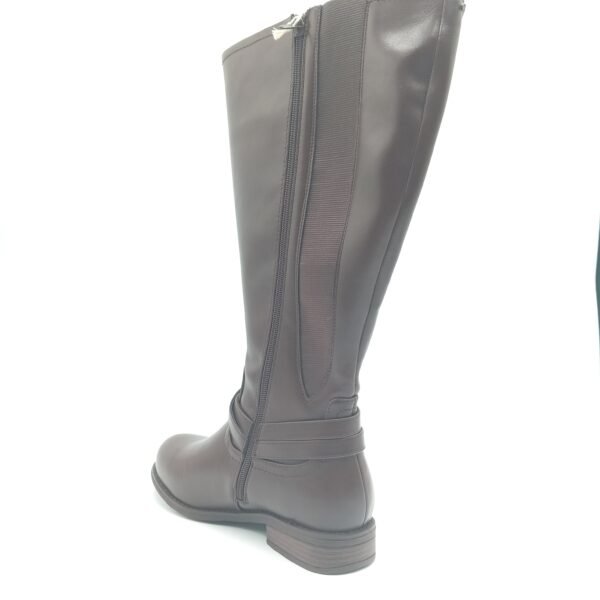 Bottes mollet large femme Gabylou Lyse pointures 40 et 41 3XL arriere gauche