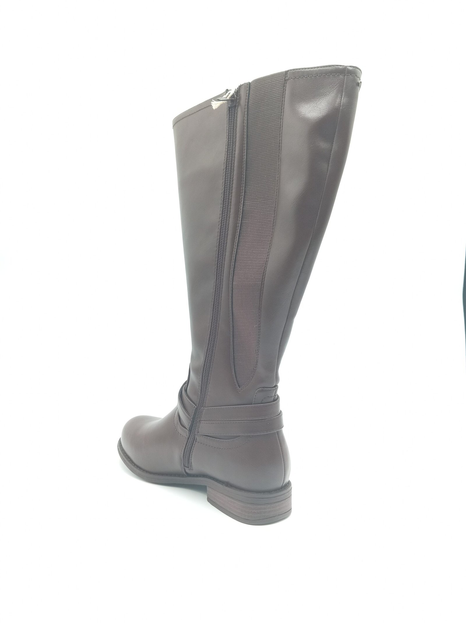 Bottes mollet large femme Gabylou Lyse pointures 40 et 41 3XL arriere gauche