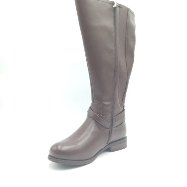 Bottes mollet large femme Gabylou Lyse pointures 40 et 41 3XL ava,t gauche
