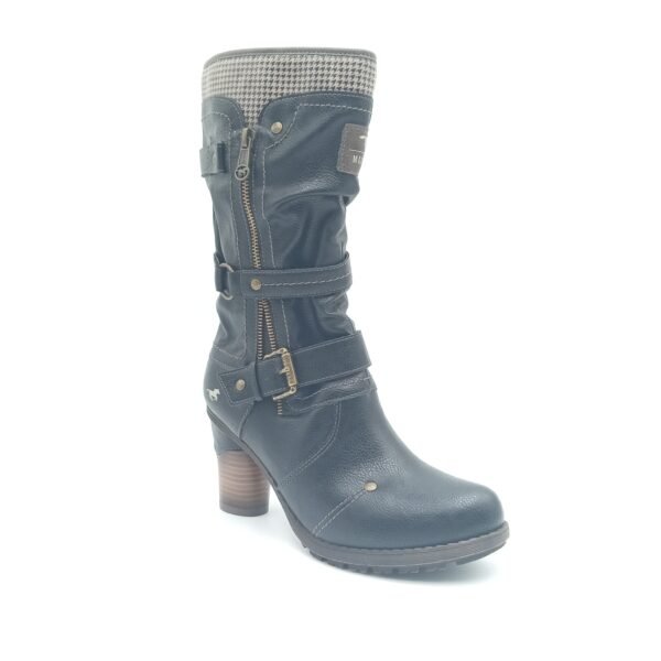 Bottes Mustang noires fourrées femme Mustang Palma pointure 39