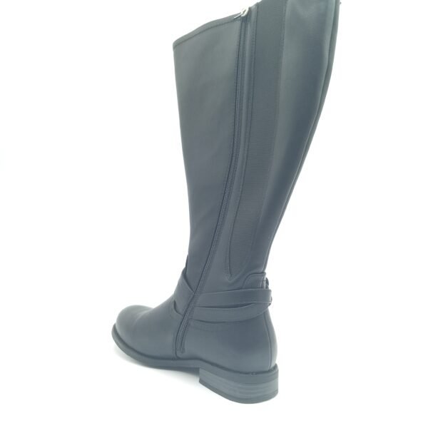 Bottes mollet large femme Gabylou Lise pointures 39 et 40 arriere gauche