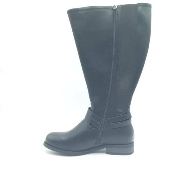 Bottes mollet large femme Gabylou Lise pointures 39 et 40 profil opposé