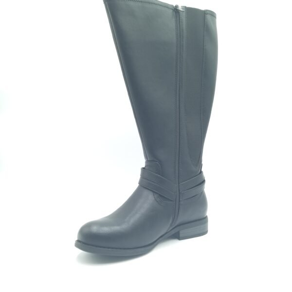Bottes mollet large femme Gabylou Lise pointures 39 et 40 avant gauche