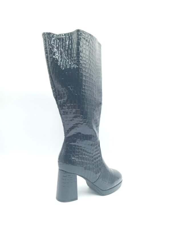 Bottes mollet large noires femme Gabylou Melissa pointure 39 2XL arrière droit