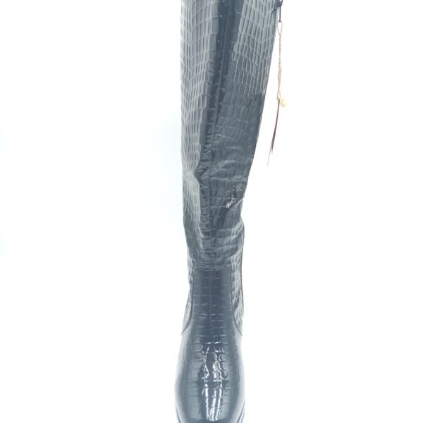 Bottes mollet large noires femme Gabylou Melissa pointure 39 2XL dessus