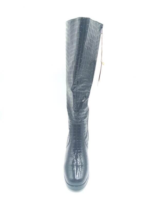 Bottes mollet large noires femme Gabylou Melissa pointure 39 2XL dessus