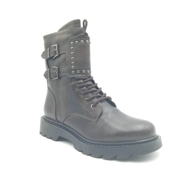 Bottines Tamaris biker marron fourrées femme pointure 40