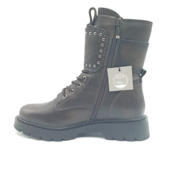 Bottines biker marron fourrées femme Tamaris pointure 40 profil opposé