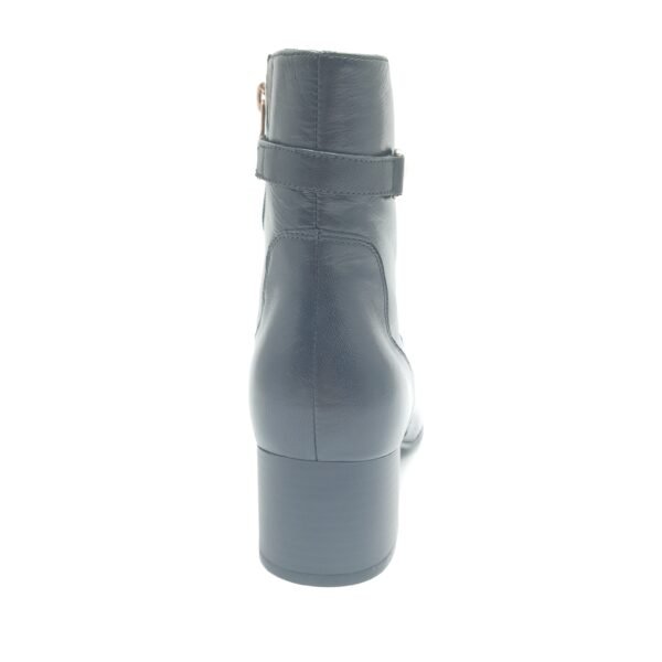 Bottines cuir noir femme Caprice pointure 39 arriere