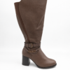 Bottes Gabylou Lemon mollet 2XL marron pointure 40