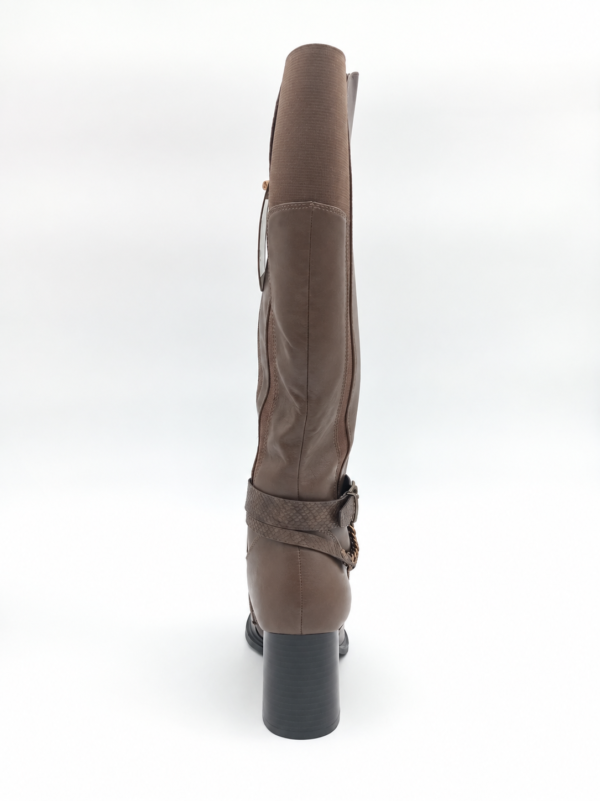 Bottes Gabylou Lemon mollet 2XL marron pointure 40