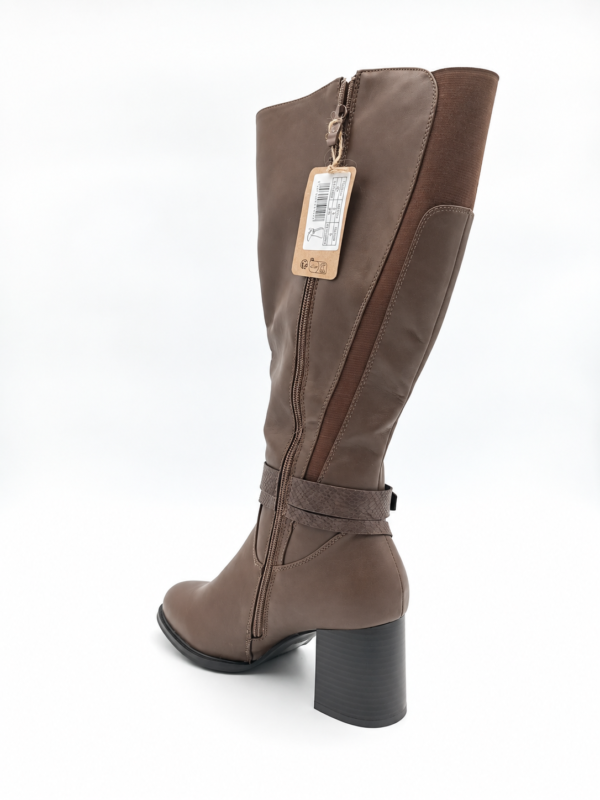 Bottes Gabylou Lemon mollet 2XL marron pointure 40