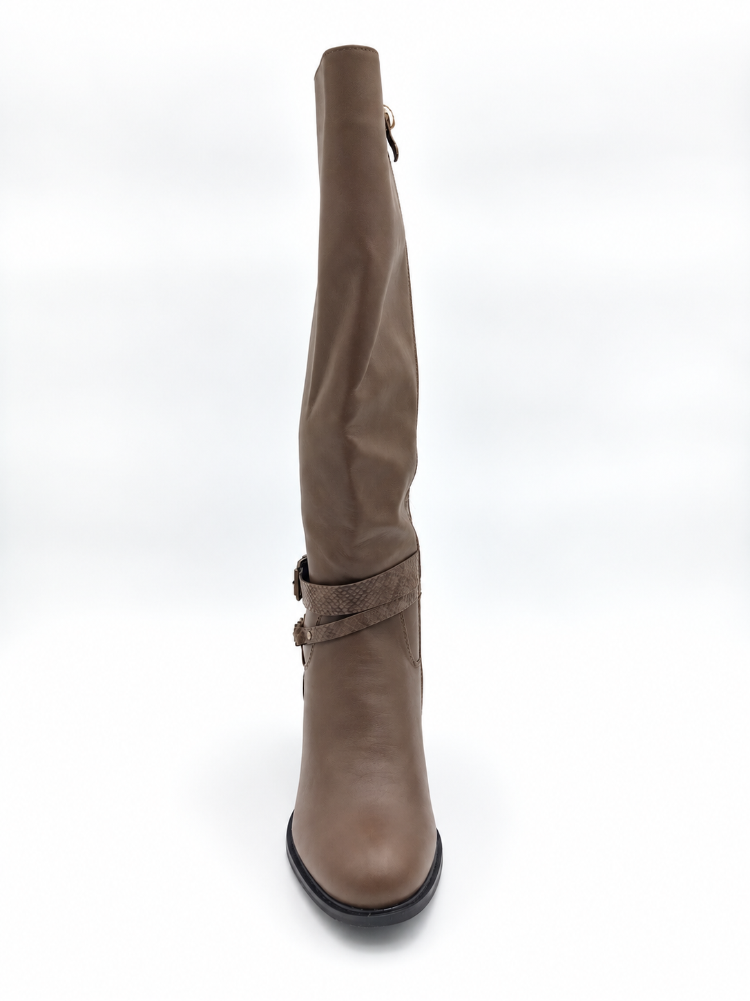 Bottes Gabylou Lemon mollet 2XL marron pointure 40