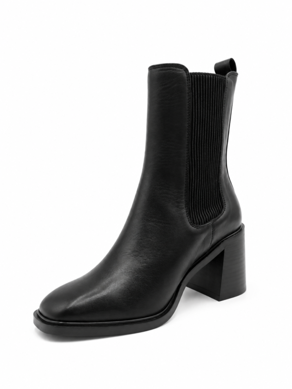 Bottines Cosmoparis cuir noir Penny pointure 36