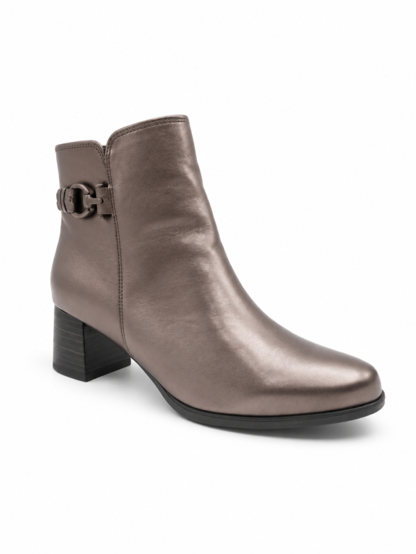 Bottines Gabor cuir bronze femme pointure 40