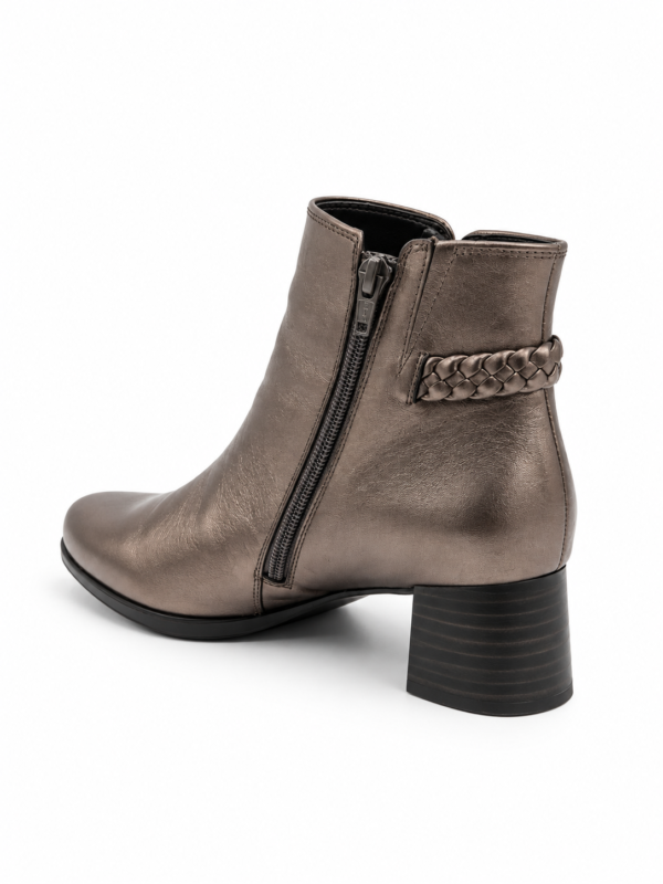 Bottines Gabor cuir bronze femme pointure 40