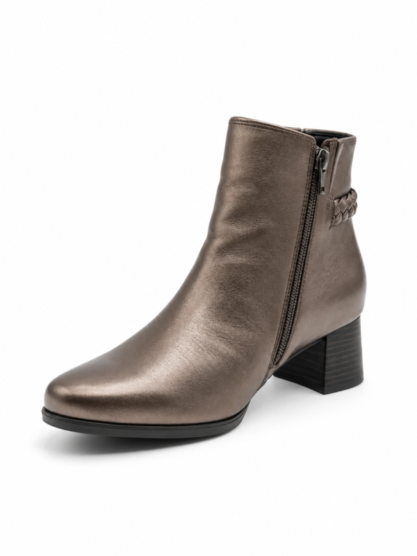 Bottines Gabor cuir bronze femme pointure 40