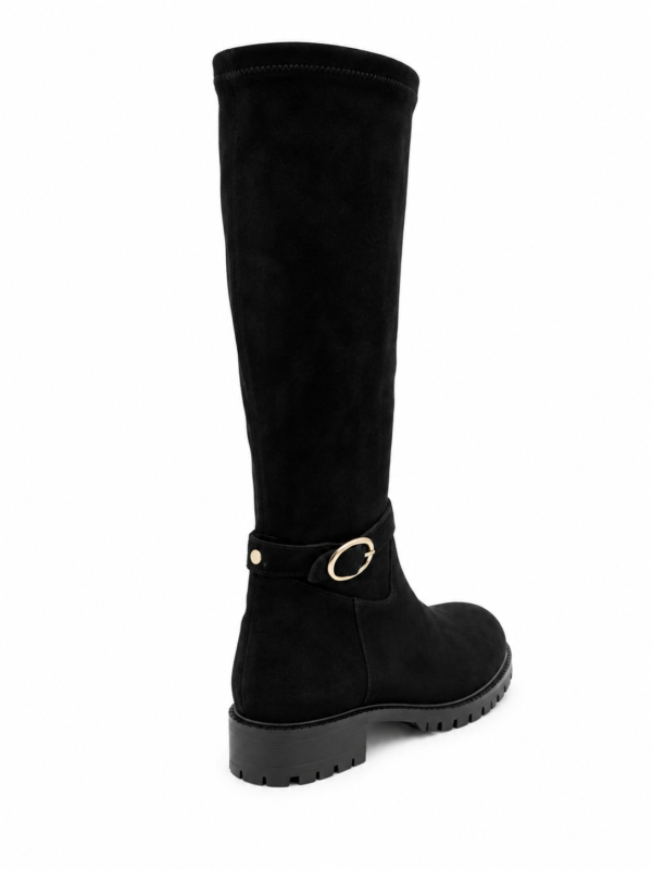 Bottes Cosmoparis daim noir Deli