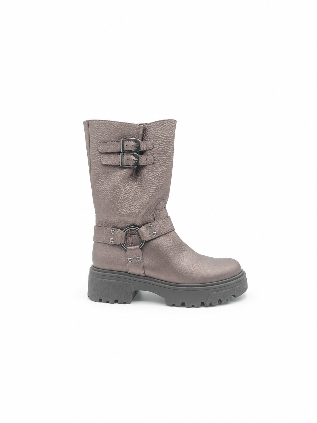 Bottes Gabor cuir taupe fourrées pointure 38
