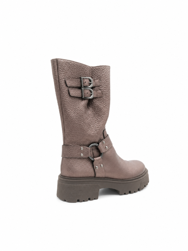 Bottes Gabor cuir taupe fourrées pointure 38