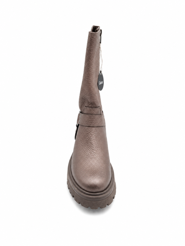 Bottes Gabor cuir taupe fourrées pointure 38