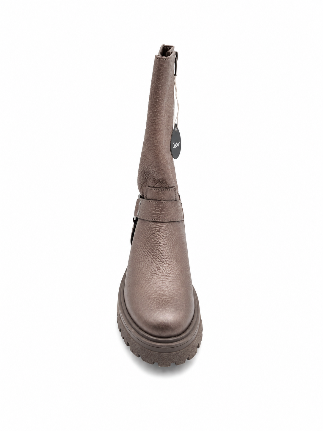 Bottes Gabor cuir taupe fourrées pointure 38