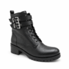 Bottines Cosmoparis cuir noir grainé Davina pointure 39