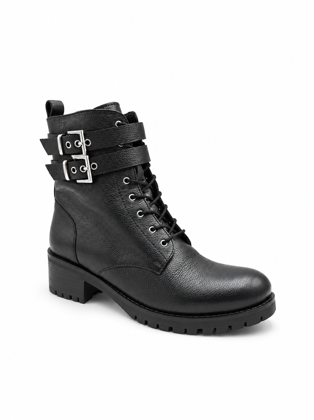 Bottines Cosmoparis cuir noir grainé Davina pointure 39