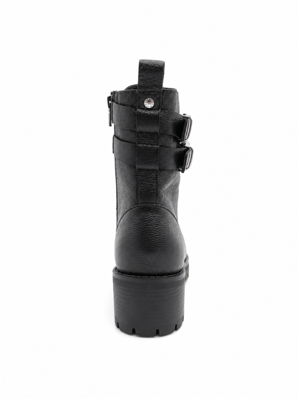 Bottines Cosmoparis cuir noir grainé Davina pointure 39