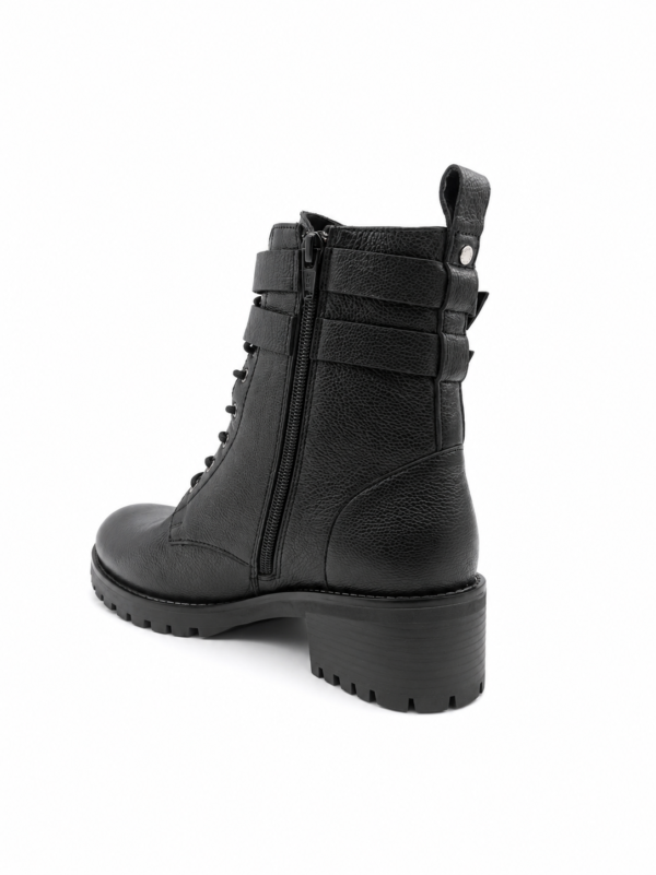 Bottines Cosmoparis cuir noir grainé Davina pointure 39